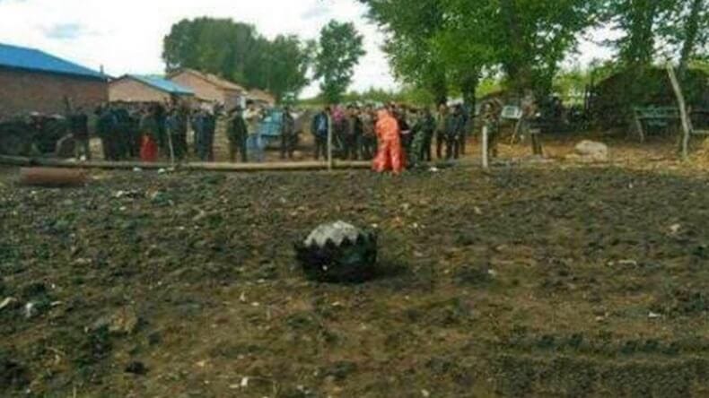 Iğdır'a Düşen Cismin "UFO mu acaba ?" Söylentileri Sonunda Netleşti