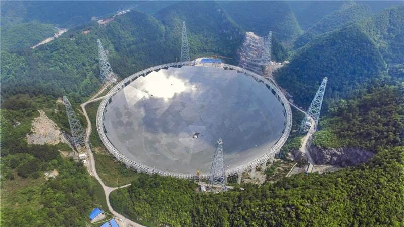 Çin FAST Teleskopu İle Dünyanın En Büyüğü Oldu