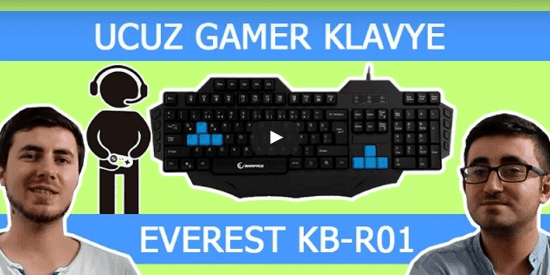 Everest Rampage KB-R01 Gamer Klavye İncelemesi