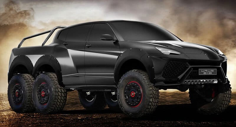 Lamborghini Yeni Urus 6x6 SUV Modeli İle Patlayacak