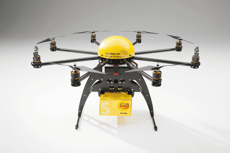 Drone Teslimatına PTT Kargo'da Katılıyor