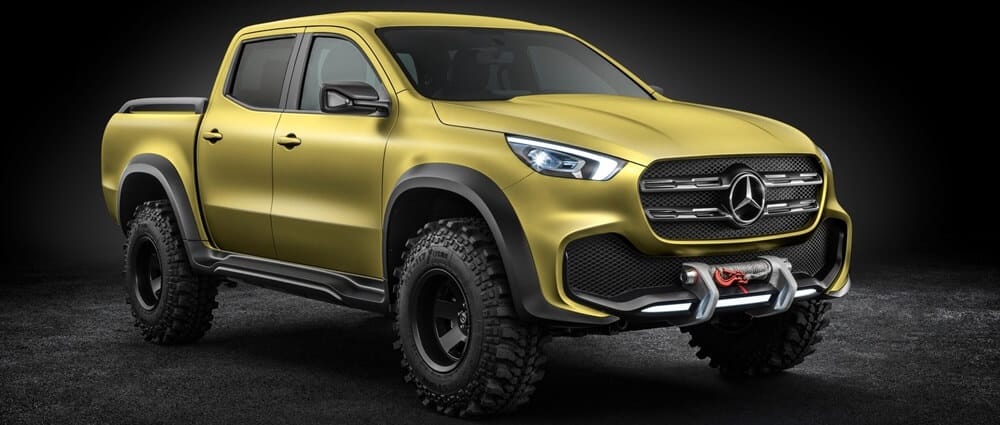 Mercedes'in Pickup Modeli X-Class Sonunda Tanıtıldı