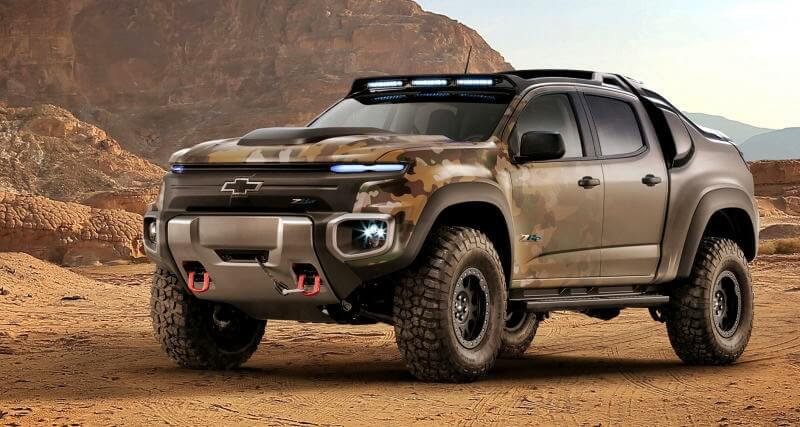 Chevrolet Colorado ZH2 Orduya Katılıyor