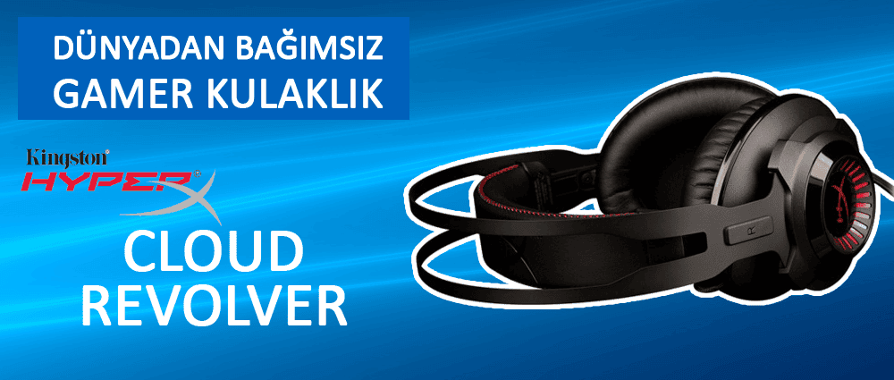 HyperX Cloud Revolver Dünyadan Bağımsız Oyuncu Kulaklığı