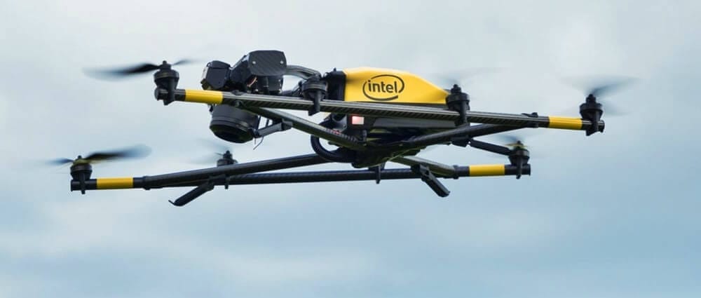 Intel Şirketler İçin Falcon 8+ Drone'u Geliştirdi