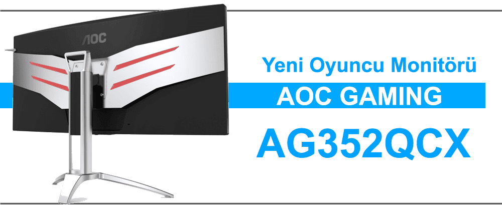 AOC'dan 4 Ms'lik Oyuncu Monitörü: AG352QCX
