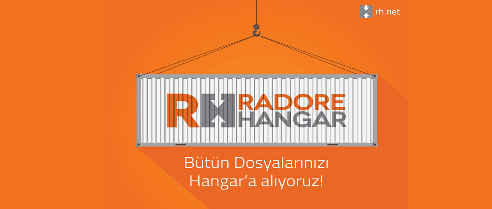 Yerli Bulut Depolama Sistemi Radore Hangar