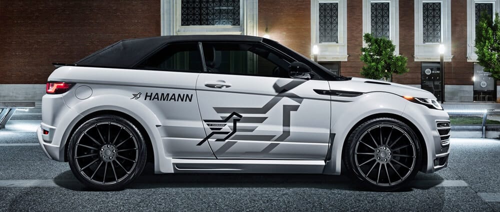 Range Rover Evoque Cabriolet'e Hamann modifiyesi