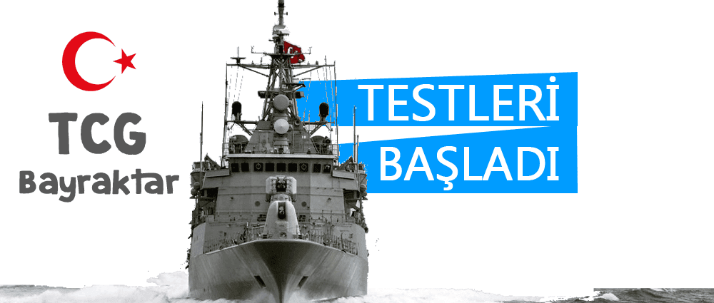 20 Tankı aynı anda taşıyan yerli gemi TCG Bayraktar testi başladı
