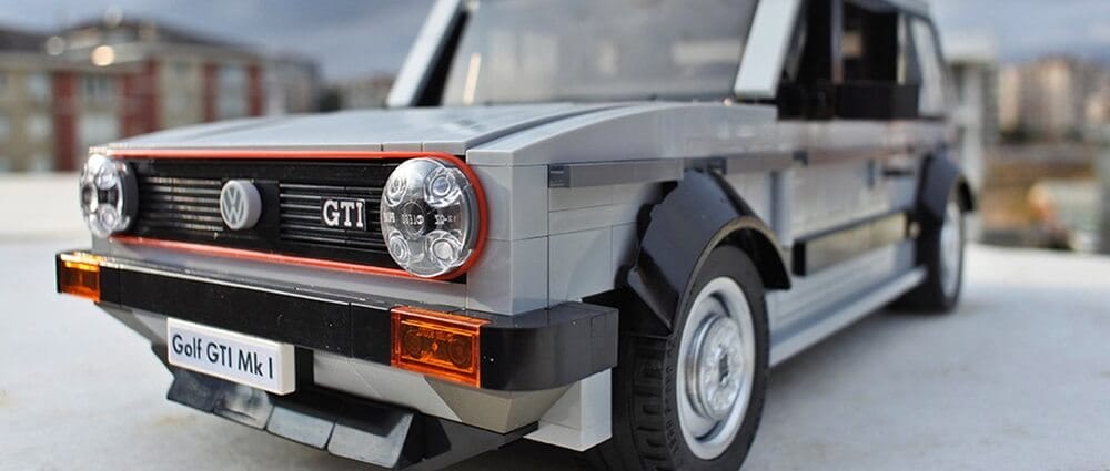 Türk Tasarımcıdan 1278 LEGO Parçası İle Volkswagen Golf GTI