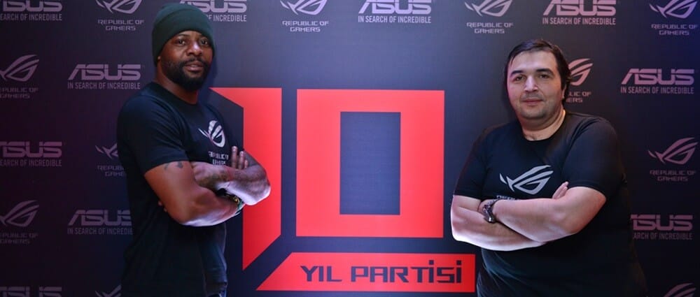ASUS ROG 10.yıl partisi bomba gibi geçti