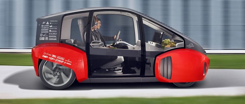 TÜBİTAK destekli Oasis adında içinde bahçe olan otomobil üretildi