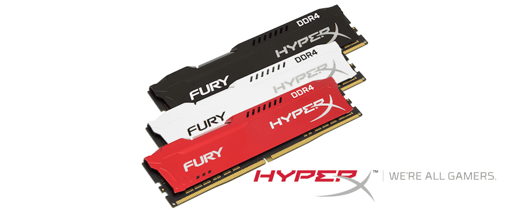 HyperX FURY DDR4 Bellekler Yenilendi