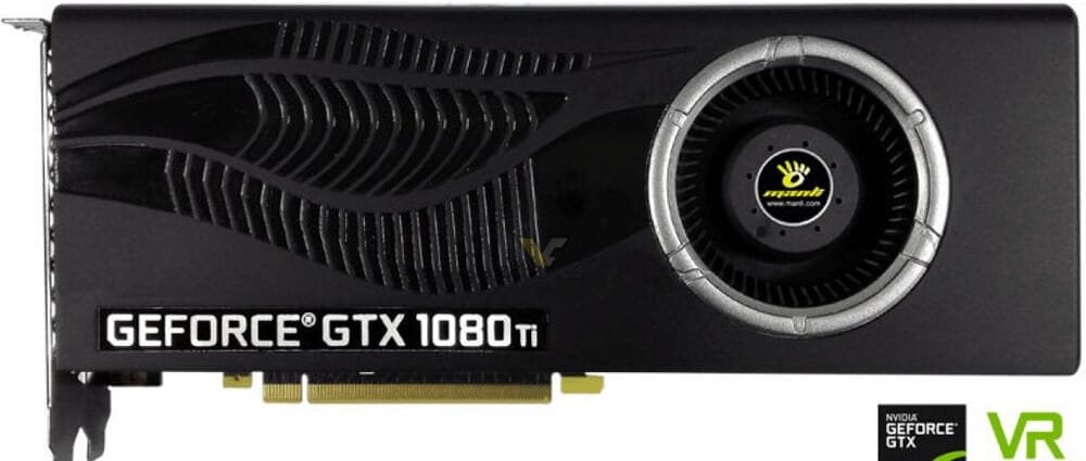 Manli Firması Blower Fanlı GTX 1080 Ti