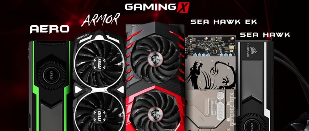 MSI GTX 1080 Ti Ekran Kartı Serisini Tanıttı