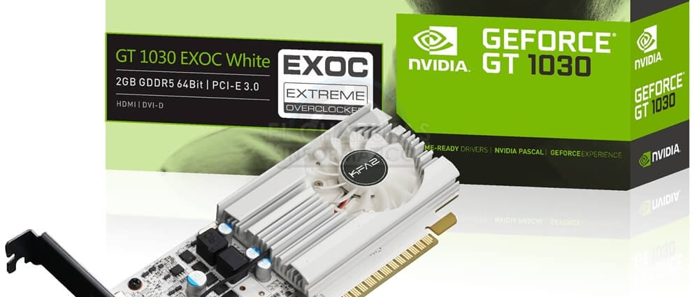 KFA2 Nvidia GeForce GT 1030 Ekran Kartını Duyurdu
