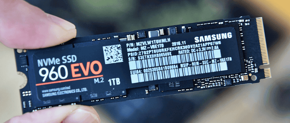 Fedailer Sahnede: Samsung 960 Pro ve 960 EVO SSD