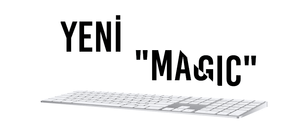 Apple, "Yeni" Kablosuz Klavyesini Tanıttı