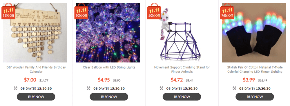 YoShop (Dresslily) Yeni 11.11 İndirimini Paylaştı