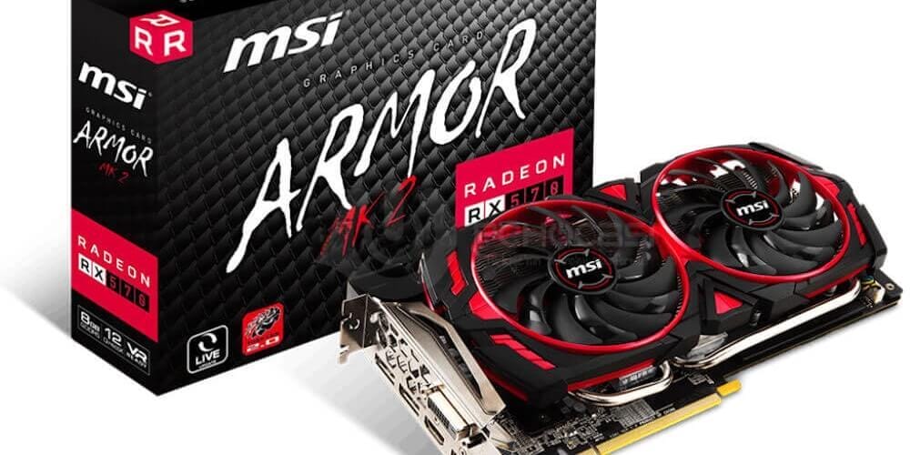 MSI Radeon RX 570 Armor MK2 Ekran Kartı Duyuruldu