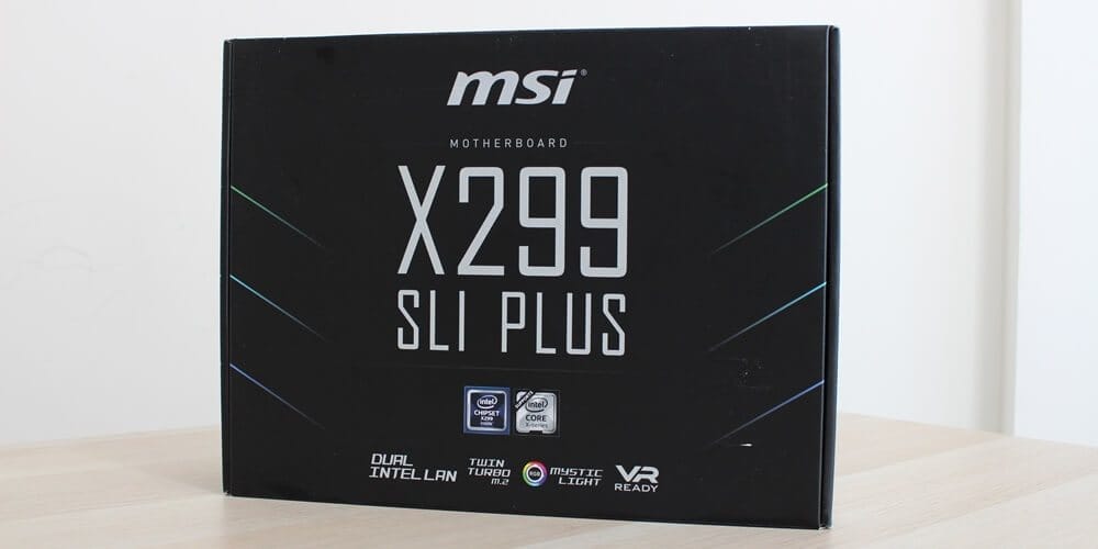 MSI X299 SLI Plus Anakart İncelemesi