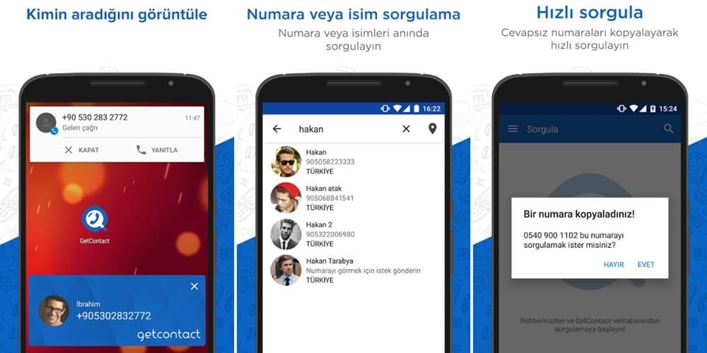Rehberde Nasıl Kayıtlıyım Uygulaması Olan GetContact'ı Kullanmayın
