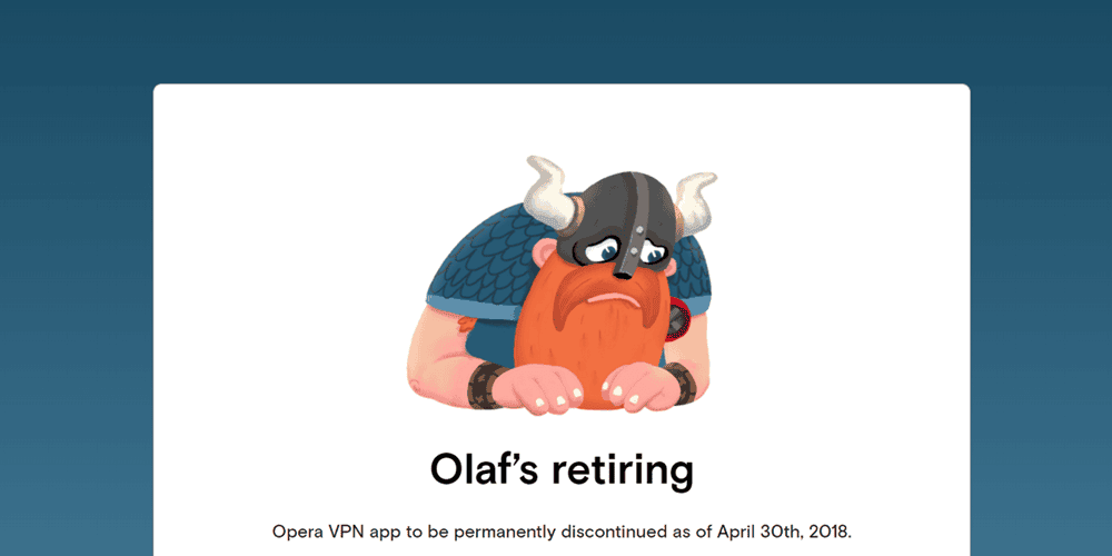 Opera VPN, Mobilden Elini Eteğini Çekiyor