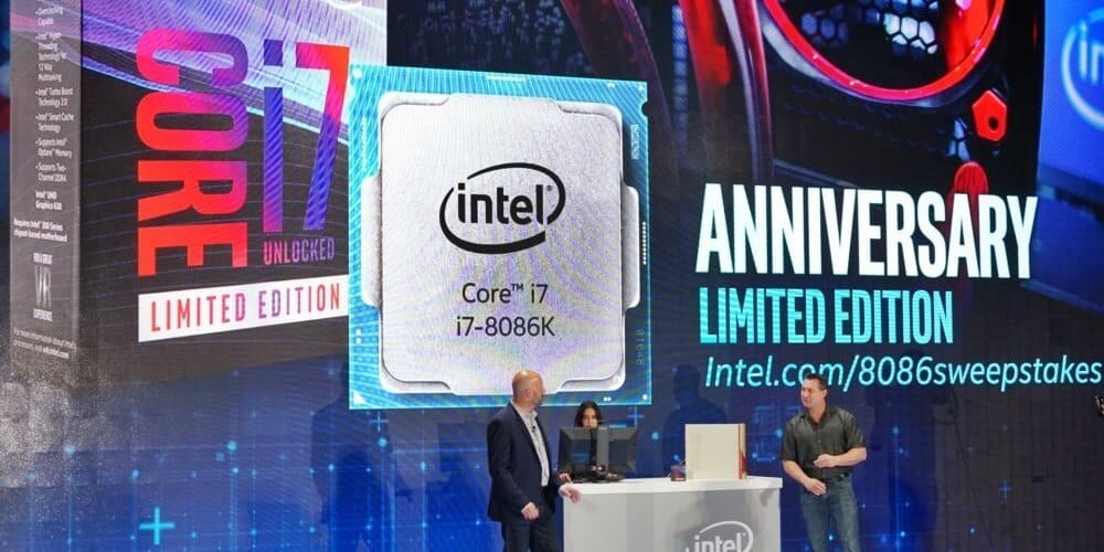 Intel İlk 5.0 GHz Hızında Çalışan Core i7-8086K İşlemcisini Tanıttı