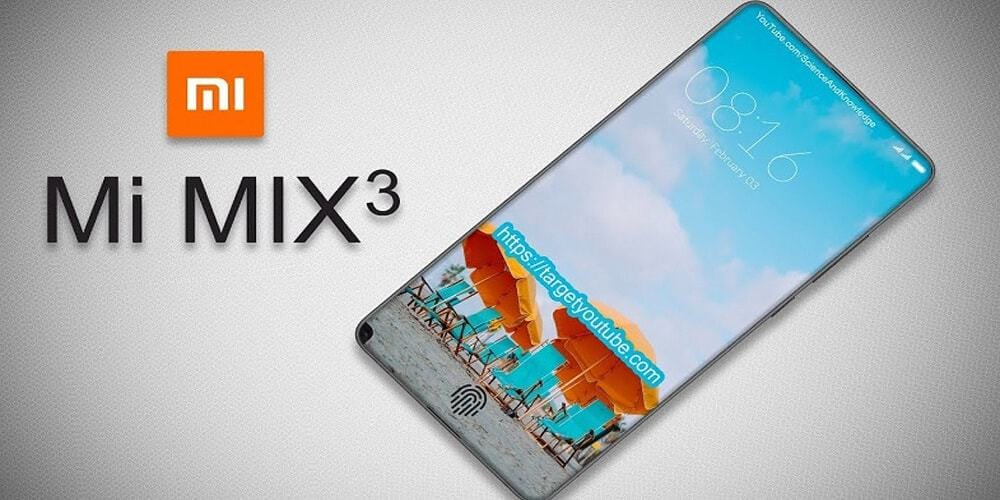 Xiaomi Mi Mix 3 İlk Kez Görüntülendi!