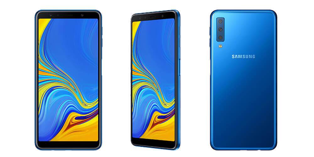 Samsung'tan 3 Arka Kameralı Galaxy A7 2018!