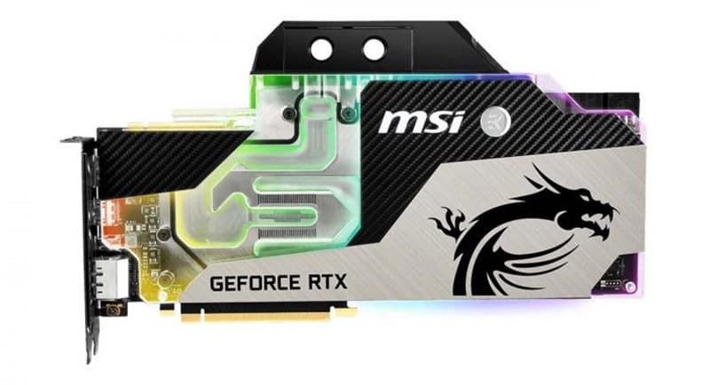MSI RTX 2080 (Ti) Sea Hawk (EK) X Serisini duyurdu
