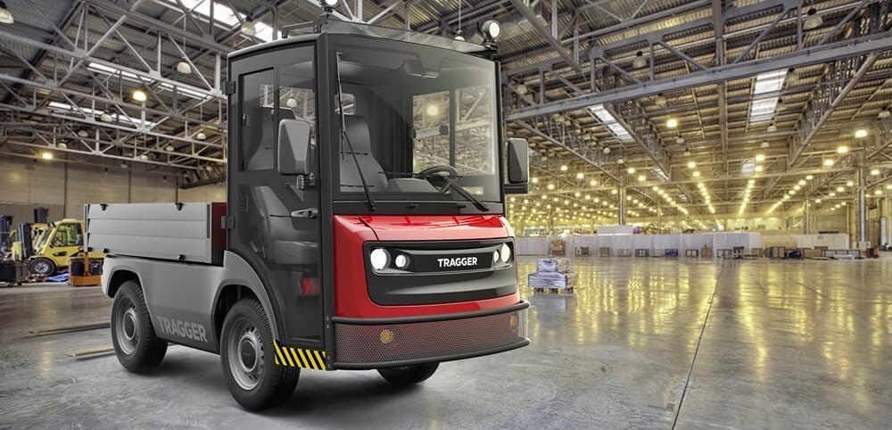 Elektrikli Motora Sahip Olan Yerli Üretim Tragger Hizmet Aracı Tanıtıldı