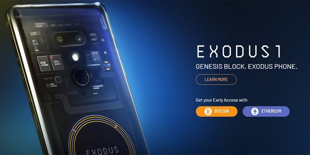 Sadece Kripto Para İle Satın Alabileceğiniz Telefon HTC Exodus 1