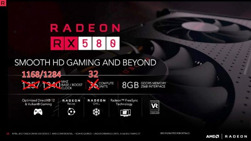 AMD Yeni Radeon RX 580 Ekran Kartlarını Listelemeye Başladı, Ama?