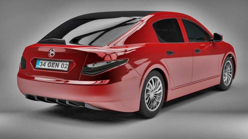 İlk Kez Yerli Otomobilin Resmi Tasarım Detayları Ortaya Çıktı