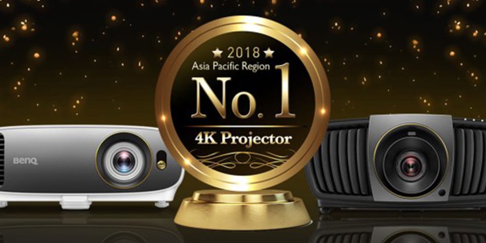 BenQ 4K Projektörleri Asya,Orta Doğu ve Afrika’da 3 Çeyrek'de 1. Sırada Yer Aldı.