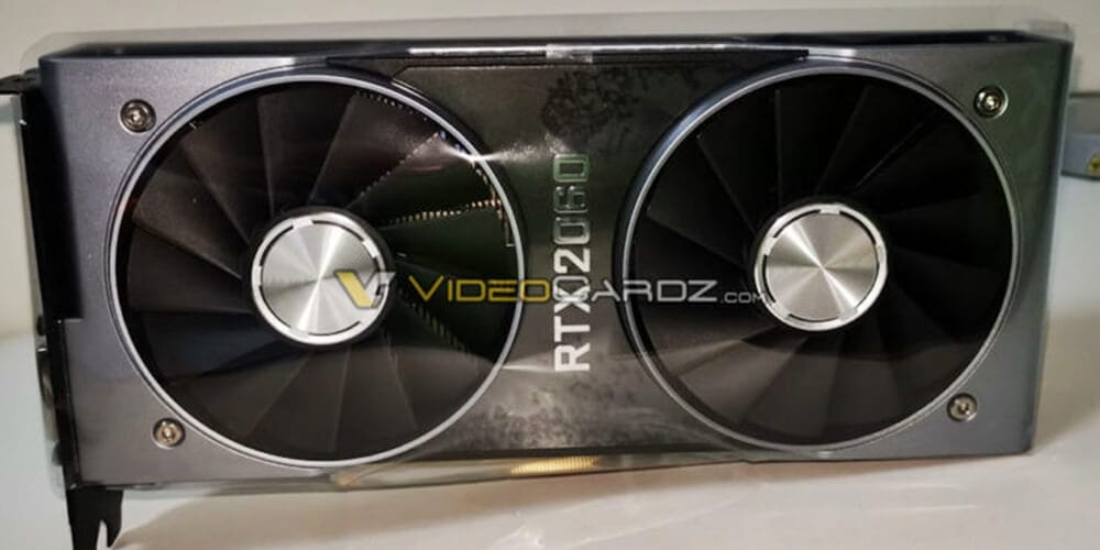 NVIDIA RTX 2060 Founders Edition Fiyatı ve Özellikleri de Ortaya Çıktı