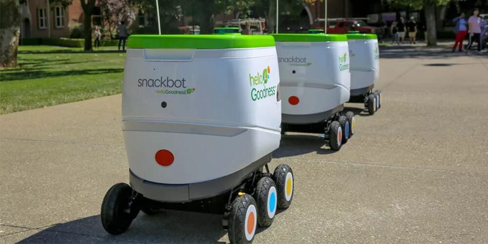 PepsiCo, Üniversite Öğrencilerine Atıştırmalıklar Getirmek İçin Robot Filosu Kuruyor