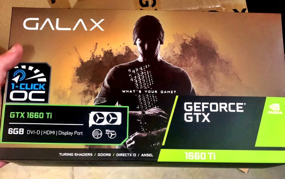 Geliyor: GALAX GTX 1660 Ti Ekran Kartı Görüntülendi