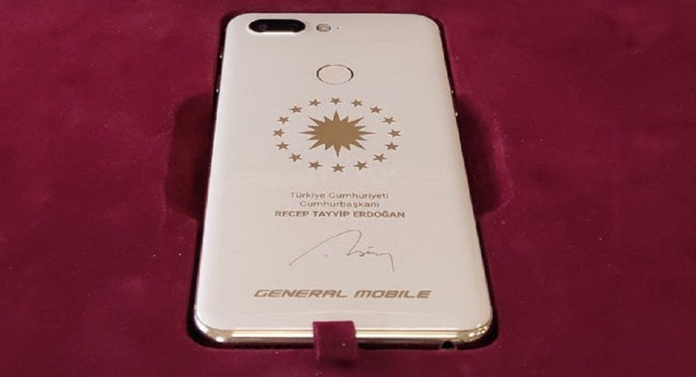 General Mobile'dan Cumhurbaşkanı Erdoğan'a Özel Üretim Hediye