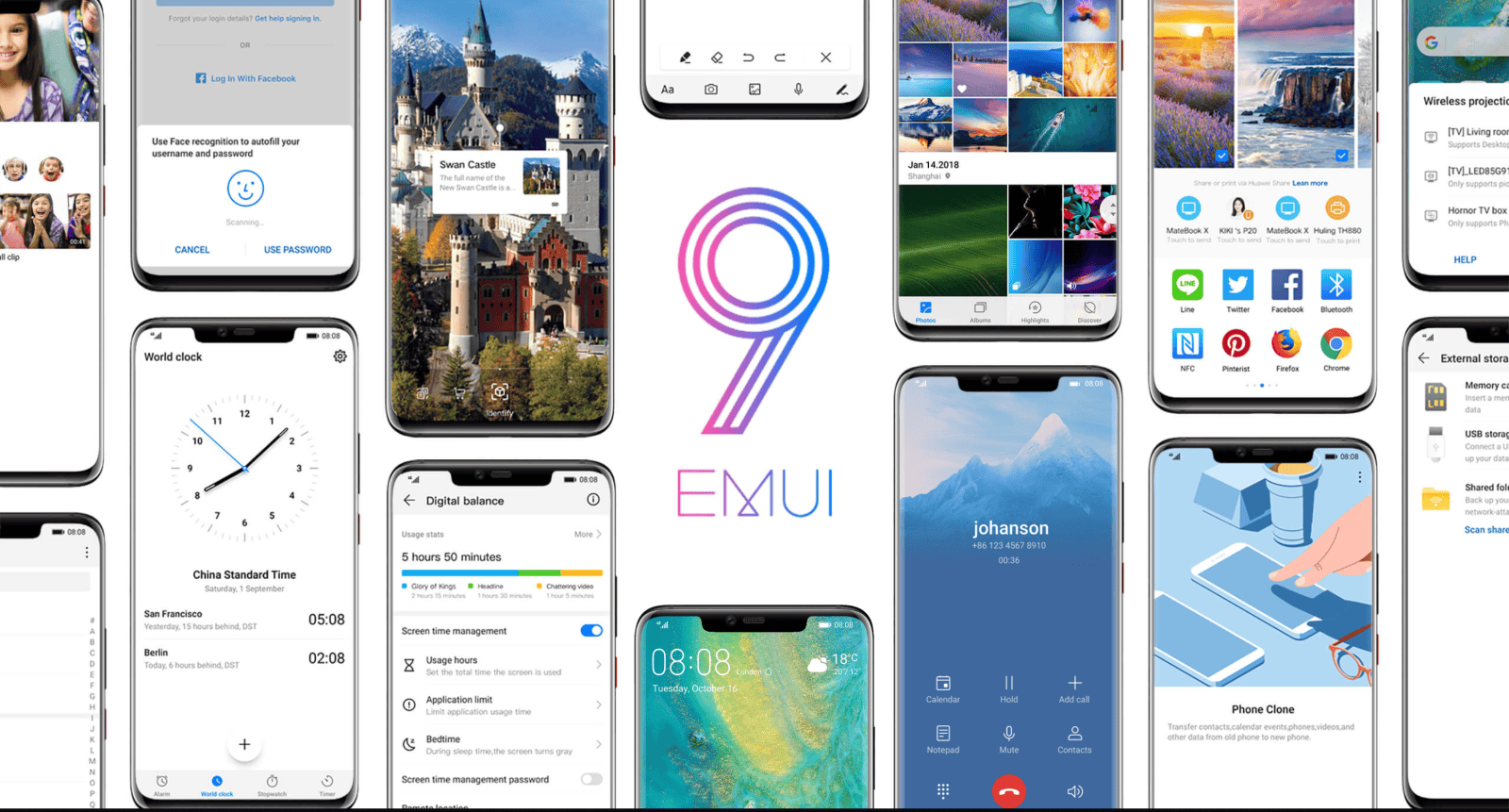 Huawei, Gelecek Ay EMUI 9.1 Güncellemesi Alacak Cihazları Açıkladı