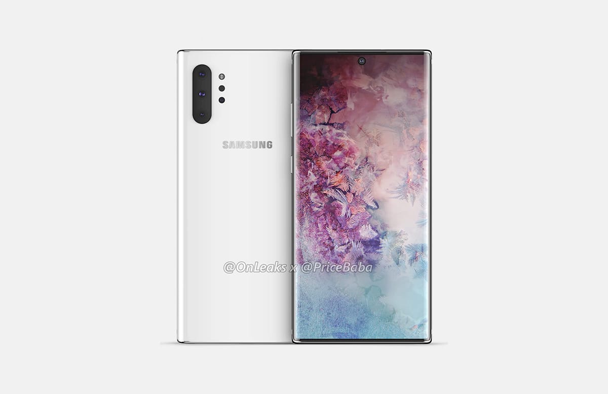 Samsung Galaxy Note 10+ Çalışırken Görüntülendi