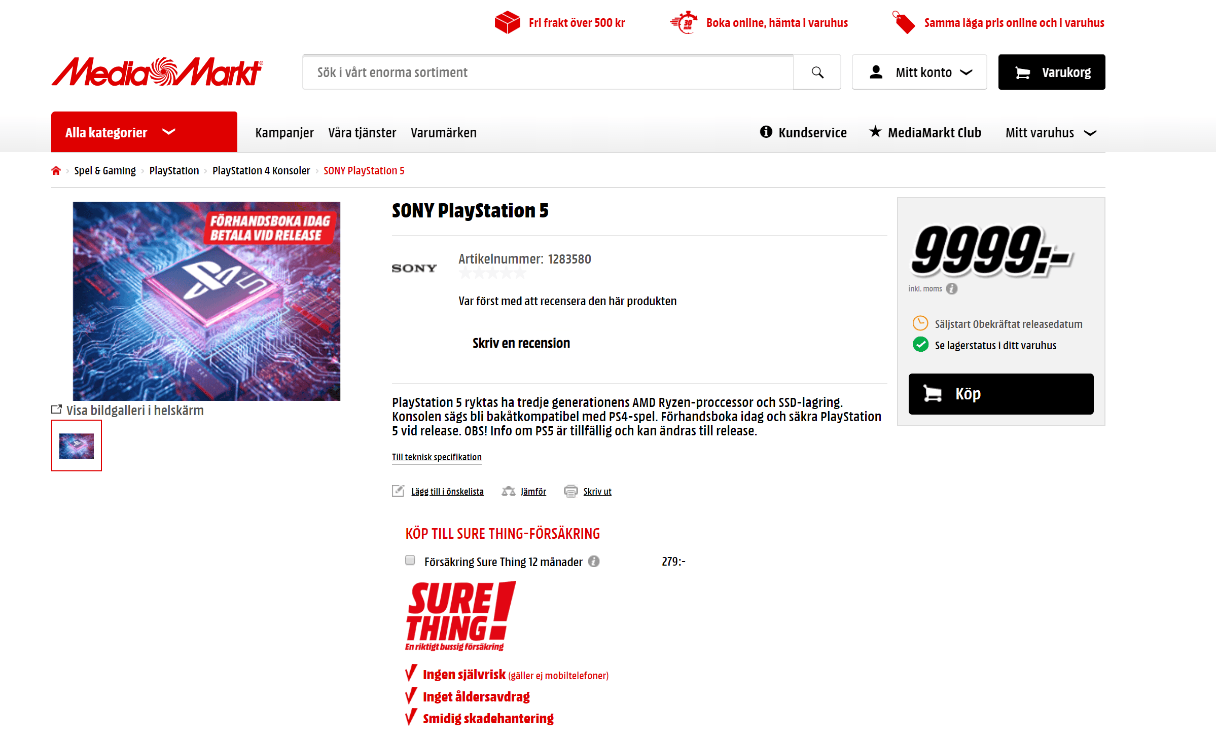 MediaMarkt'da Sony PlayStation 5 Ön Satışa Açıldı!