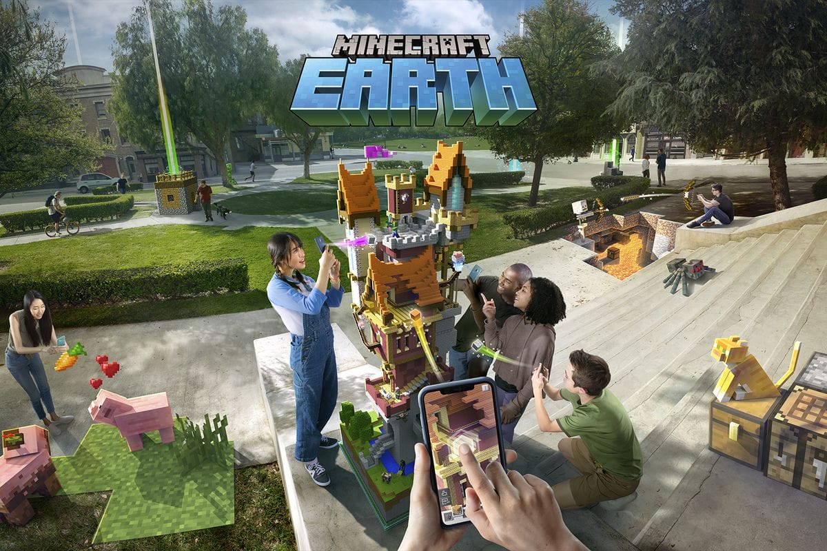 Minecraft Earth Beta Android için Yayında