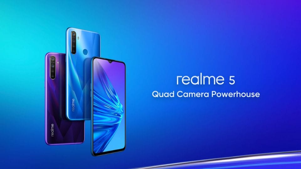 Realme 5 ve Realme 5 Pro Düşük Fiyatı ve 4'lü Arka Kamerası İle Tanıtıldı!