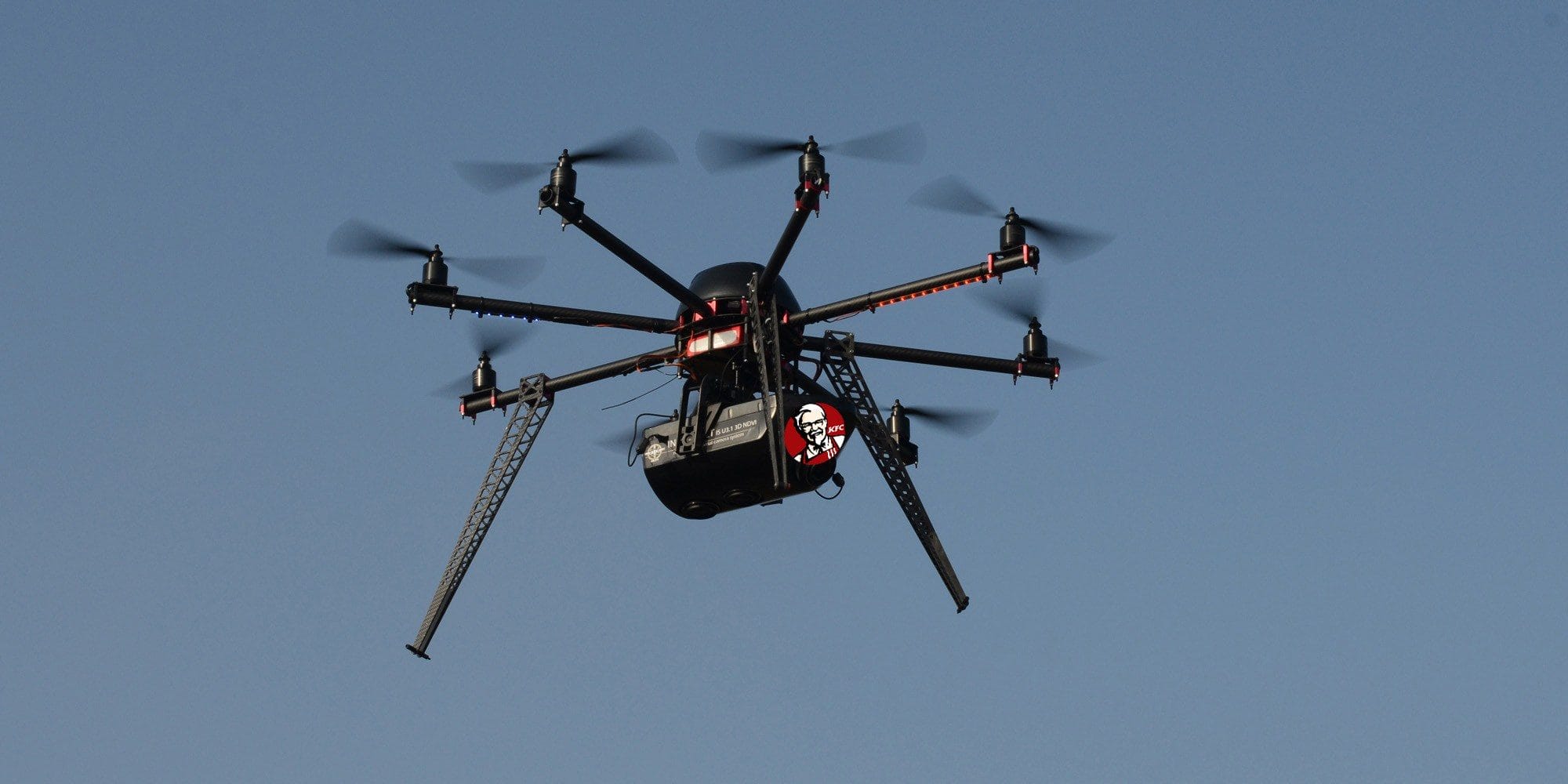 KFC, Çin'de İnsansız Hava Araçları ile Teslimat Yapıyor