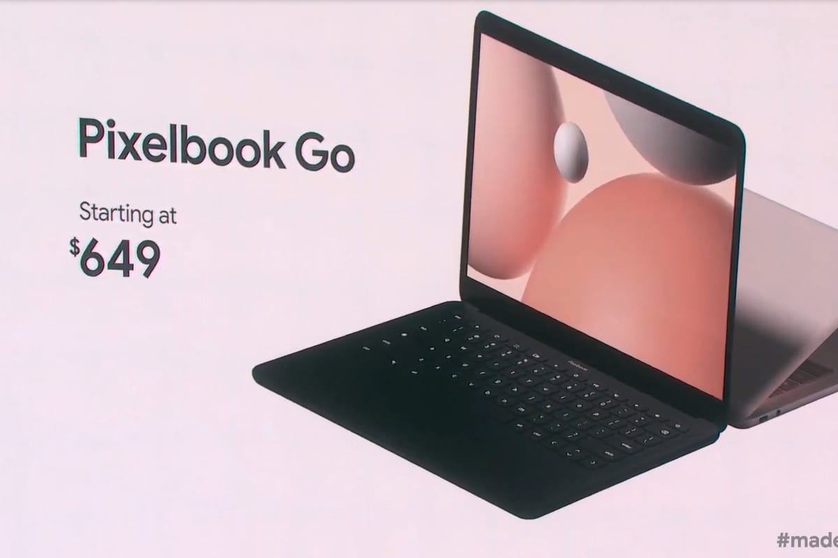 Google'dan Uygun Fiyatlı Laptop: Pixelbook Go