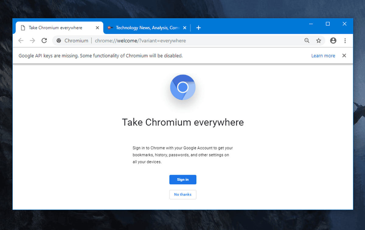 Google Chromium, Artık Windows 7'de Çalışmayacak