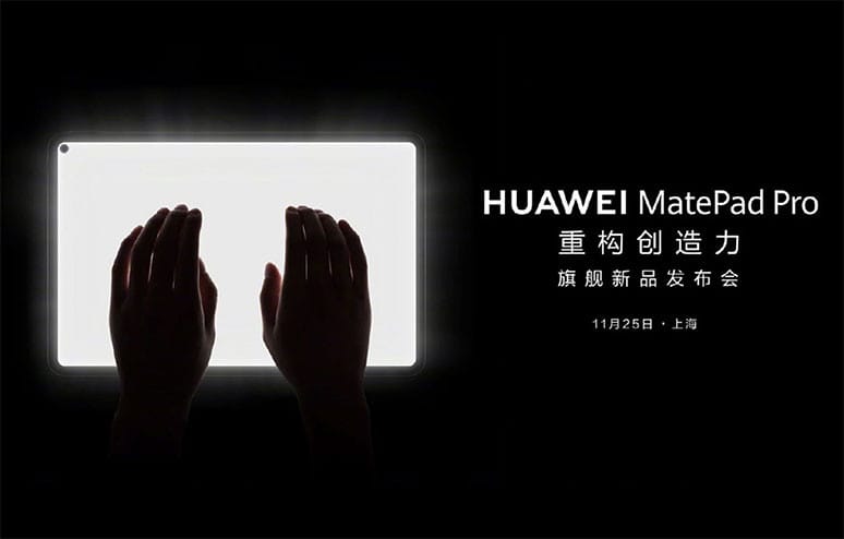 2K çözünürlüklü Huawei MatePad Pro görüntüleri yayınlandı