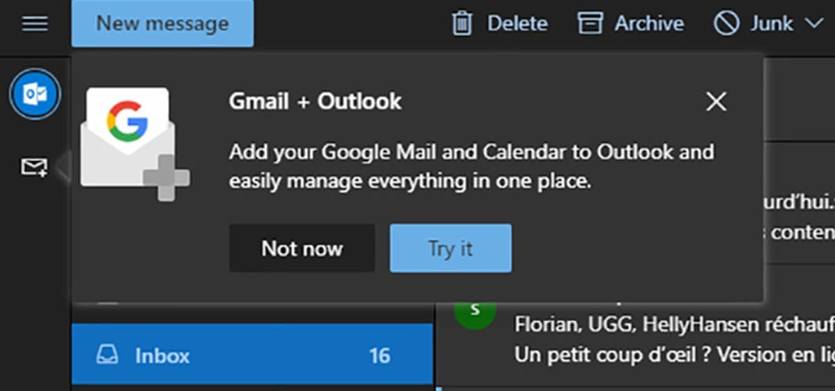Microsoft Outlook.com'a, Google Servislerini Getiriyor